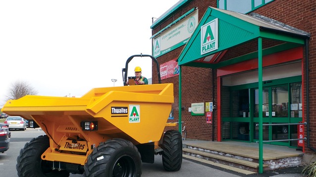 A Plant Hire Equipment Cleaning