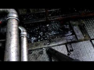 Extraction Of Broken Glass & Grease Using Industrial Vacuum Systems
