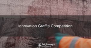 It was great to take part in the recent Highways England testing session to look at innovative ways to remove graffiti on the road network.